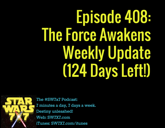 Episode 408: The Force Awakens Weekly Update